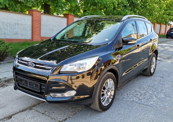 Ford Kuga cena 48400 przebieg: 134000, rok produkcji 2014 z Skarszewy małe 497